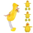 thumbnail image 1 of Hauaitttt for Kids Hooded Romper Bodysuits Chicken Kids Dress up Boys Halloween 5-6 Years Halloween Clothes Kids Clothes, 1 of 9