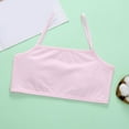 thumbnail image 1 of Hauaitttt Crop Top Bra Girls Seamless Sports Bra Training White Teen Bra Camisole Style Lightweight Seamless Kids Underwear Size 4 7t Girl Underwear Toddler Girl Underwear Shirts Girls Underwear 9, 1 of 8
