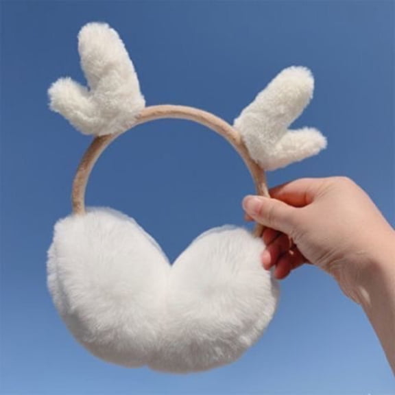 Hauaitttt Cute Animal Earmuffs Winter Warm Outdoor Ear Covers Headband Earwarmer Soundproof Earmuffs for Sleeping Headbands for Warmth Women Earmuffs Adjustable Range Gear Earmuff MenHeadband