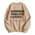 thumbnail image 1 of Hauaitttt Dear Person Behind Me World Is A Better Place with You In It Sweatshirt You Are Enough for Men Women Design Hoodies Women 4x Sweatshirt Ladies Athletic Vest Boating Sweatshirt Women Fall, 1 of 2