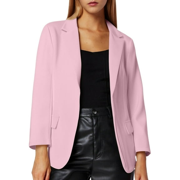 Hauaitttt Elegant Pure Color Long Sleeve Open Cardigan Women's Lightweight down Coat Coats for Women Ladies Lightweight Winter Jacket Light Trench Coat Women Winter Wool Jacket Fit Flare Long Coat