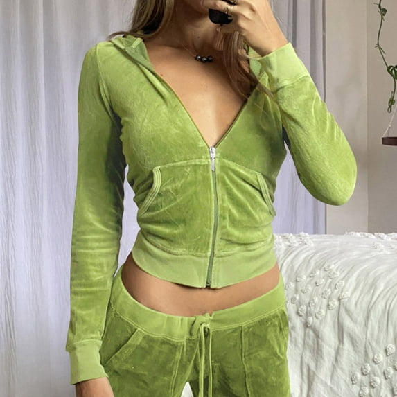 Hauaitttt Fashion Coat for Women Zip up Long Sleeve Crop Hooded Tops Ribbed Knit Cropped Hoodie Jacket Cute Sweater Pullover Women Pullover Sweatshirts Long Women Long Hoodies Tunic Zip up Sleeve