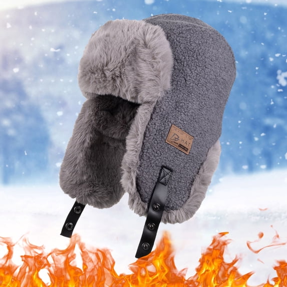 Hauaitttt Fashion Women Men Sport Style Solid Keep Warm Winter Outdoor Cycling Windproof Ear Hats Hat for Men Winter Hat Holder Car Hats for Winter Men MenHats Winter Scuttle Hat Frock Plaid Hats