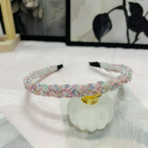 Hauaitttt Fashionable Headband for Women Non Hair Band Stretchable Head Wrap for Daily Use Comfortable Hair Accessories for All Seasons Thin Athletic Headbands 90s Male Hairband Womens Knotted