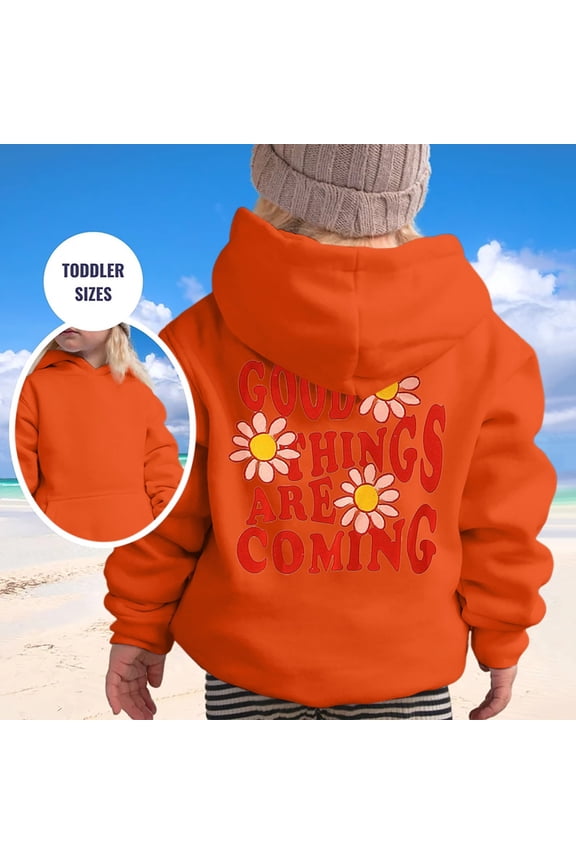 Girl's Hoodie Long Sleeve Soft Sweatshirt Graphic Hoody Kids Cute Pullovers Top Clothes for Girls Girls Monkey Hoodie Baby Vest Boy Zipper Girls Hoodies Pullover for Teen Girls Teen Hoodies