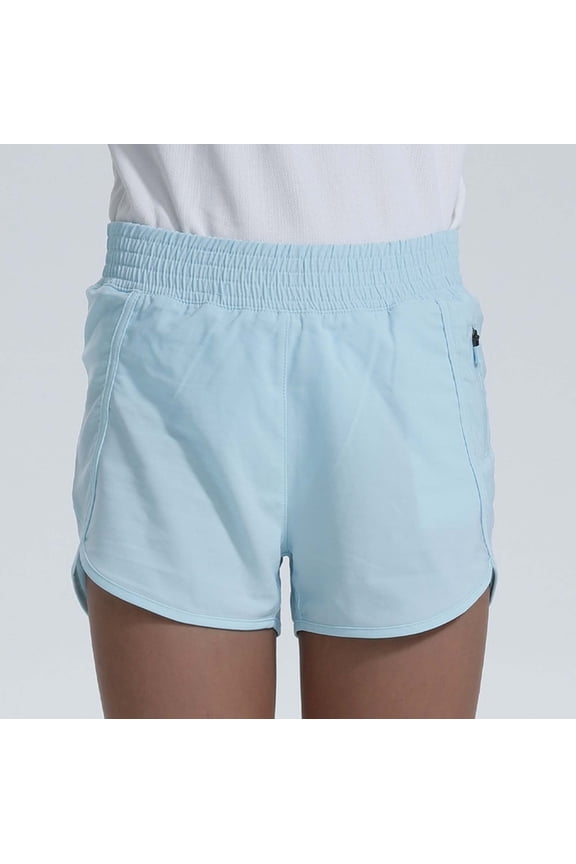 Girls Running Shorts with Liner High Waist Loose Fit Yoga Workout Athletic Shorts for Kids Spandex for Little Girls Size 8 Girls Girls Size 14 Kids under Dress Shorts Gymnastics Shorts