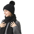 thumbnail image 1 of Hauaitttt Hat Scarf and Glove Set Fashionable Outdoor Baby Warm Piece Set Scarf Hat Set for Boys Scarf Hat Set Women Scarf Hat Gloves Set Women Scarf Gloves Hat Set Scarf Gloves Hat Set for Men Scarf, 1 of 5