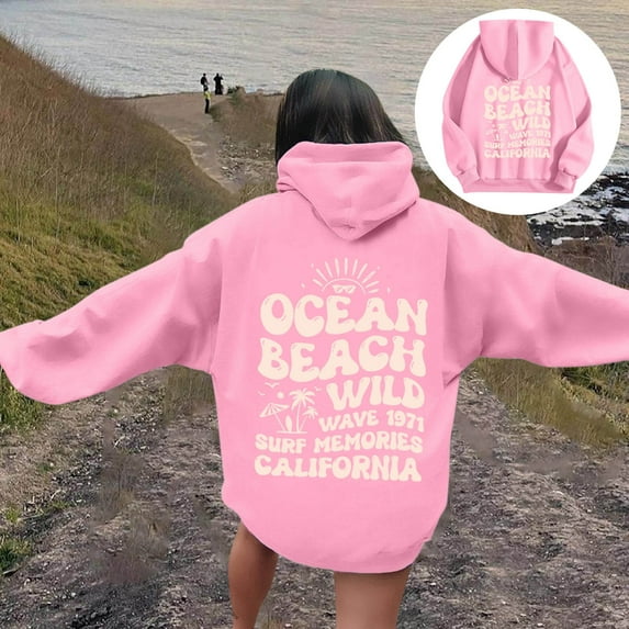 Hauaitttt Hoodies for Women Word Graphic Sweatshirts for Women Vintage Hoodie Trendy Sweatshirts Preppy Clothes Long Sleeve Sweatshirt Tops Winter Hoodie Women Hoodies Him Sweater Women Zipper Womens