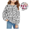 thumbnail image 1 of Hauaitttt Kids Girls FunDIY Doodle Long Sleeve Sweatshirt Camp Hoodies for Teen Girls 2t Boys Sweater Girls Bear Sweater Large Kids Hoodie Baby Boy Sweat Jacket 4t Hoodies Boys Zip up Toddler Suit, 1 of 3