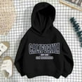 thumbnail image 1 of Hauaitttt Kids Girls Sports Shirt Boy Girl Casual Print Personality Hoodie Pullover Hooded Sweatshirt with No Pocket Tops Girls Shirts Sweaters Light Hoodie Girls 18m Jacket Boy Kids Warm Sweatshirts, 1 of 3