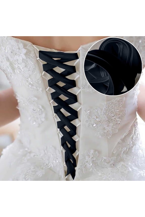 Lace Up Coloured Ribbon Tie Back for Wedding Bridal Gown Corset Satin Replacement Zipper Or Buttons Adjustable 140'' Weight Belt Men Belts Leather Casual Comfortable Belt for Men Leather