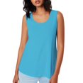 thumbnail image 1 of Hauaitttt Ladies' Casual Fashion Tank Top Spaghetti Strap Camisole V Neck Sleeveless Breathable Fabric Spring/Summer Wear Multiple Colors Athletic Set 2x Tunic Tops Women Tops Exercise Top Apparel, 1 of 6