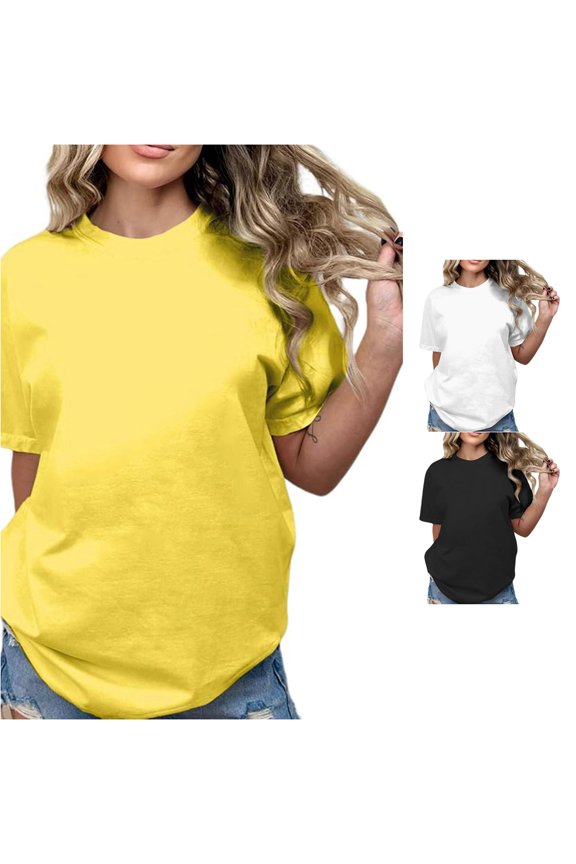 Ladies Fashion Casual with Solid Color T Shirt Loose Top Womens Long Sleeve Cold Gear Casual Shirts for Women Womens Solid T Shirts Womens Long Sleeve Compression Shirt Long Sleeves Women