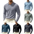 thumbnail image 1 of Hauaitttt Lightweight Mesh Zip Long Sleeve Tee for Men – Breathable Ice Silk Athletic Style Comfortable Fit and Quick Drying T Shirts plus Size Men, 1 of 5
