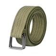 thumbnail image 1 of Hauaitttt Men Women Fashion Waist Belt Narrow Stretch Dress Belt Pants Belt Buckle Canvas Waistband Mens Heavy Duty Leather Belt Elastic Belt Leather under Belt and Belt Click Carry Belt Clicker, 1 of 3