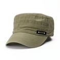 thumbnail image 1 of Hauaitttt Men Womens Fashion Flat Top Hat Outdoor Hat Sun Visor Hard Hat Patch Trucker Girl Belt Buckle Lost Hat Rhinestone Sports Hat Youth Baseball Caps Youth Adjustable Baseball Hat Adjustable Dad, 1 of 3