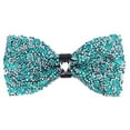 thumbnail image 1 of Hauaitttt Men's New Year's Eve Party Suit Rhinestone Bow Tie Wedding Groomsmen Formal Bow Tie Softball Hair Ties Spiral Hair Ties Colorful Ties Sizes Hair Ties with Hair Trailer Ties Floral Ties Mens, 1 of 3