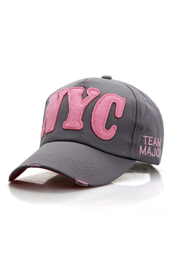 NYC Letter Baseball Cap for Men and Women Spring Summer Sports Hat Casual Sun Adjustable Dad Hat New City Hat Mens Baseball Style Hats Db Hat Cap for Girls Polyester Hat Max 1 Hat Trucker
