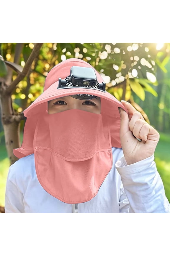 New Battery Fan Solar Rechargeable Strong Wind Force Summer Brim Sun Hat Women's Sun Fisherman's Hat Summer Hat Boys Alien Bucket Hat Black Bucket Hat Children Hat Men Bucket Hat With