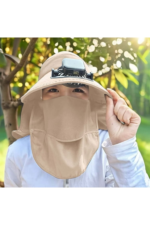 New Battery Fan Solar Rechargeable Strong Wind Force Summer Brim Sun Hat Women's Sun Fisherman's Hat Summer Hat Boys Alien Bucket Hat Black Bucket Hat Children Hat Men Bucket Hat With