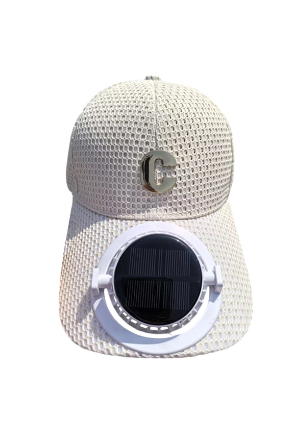 New Solar Charging with Fan Cap Summer Extended Brim Mesh Breathable Sunscreen Couple Sunshade Tongue Saints Hate Frat Things Winter Gloves Hat Racks for Baseball Caps Display New City Hat