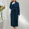 thumbnail image 1 of Hauaitttt Robes for Women Long Cloth Robes for Women Plus Size Bathrobe Women Robes Hooded Robe Kimono Robes for Women plus Size Robe Thick Robes for Women Winter Womens after Shower Wrap Long, 1 of 3