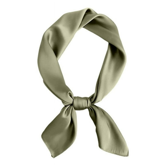 Hauaitttt Scarf Scarf 70x70cm Scarves Ribbon Kerchief Women Dot Polka Neck Scarf Lady Silk Scarf Head Scarf Silk Head Scarf for Women Printed Scarf Wrap Beach Scarfs for Women Large Satin Hair Scarf