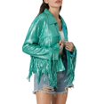 thumbnail image 1 of Hauaitttt Sequin Fringe Jacket Shiny Disco Outfit Theme 90s Streetwear Jacket Glitter Tassel Coat Woman's Clothes Women Open Jackets Womens Autumn Winter Jacket Casual Outwear Womens Outfits Casual, 1 of 5