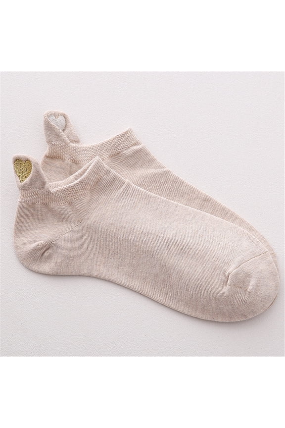 Short Women Heart Sport Sock Casual Irregular Fashion Compression Sports Socks Women No Peel Socks Chargers Dress Socks Twin Six Socks Empowering Socks Compression Socks for Women