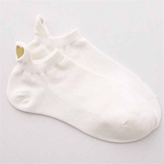 Hauaitttt Short Women Heart Sport Sock Casual Irregular Fashion Womens Wool Socks Socks Men 9-12 Warm Socks plus Size Thigh High Socks Socks Womens Pack Thermal Socks for Men Raffle Socks Women's