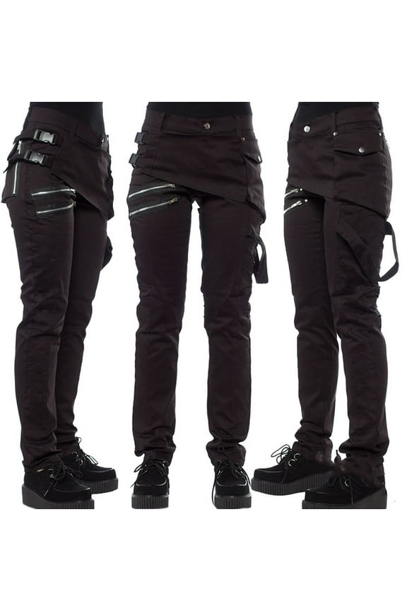 Slim Denim Pants Women Side Handsome Gothic Retro Trousers Pant for Women Casual Summer Pants Set for Women Casual Pants for Women Casual Summer Womens Pants Straight Leg Pants for Women