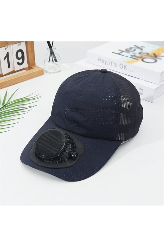 Solar Fan Sun Hat for Women Men Outdoor Hiking Walking Breathable Wide Brim Summer Sun Hat with Built In Fan World of Hat Rude Hat Beach Cowboy Hats Rain Hat for Women Men Hats for Summer