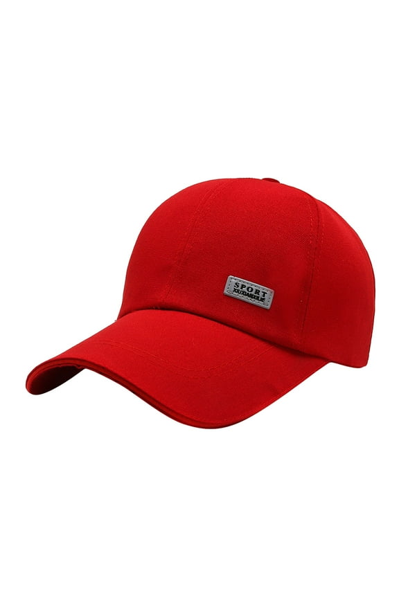 Spring and Summer Versatile Student Sunscreen Baseball Cap Men's and Women's Street Trend Casual Cap Privacy Visor Tennis Hats for Girls Visors for Women No Headache Clip on Visor Womens