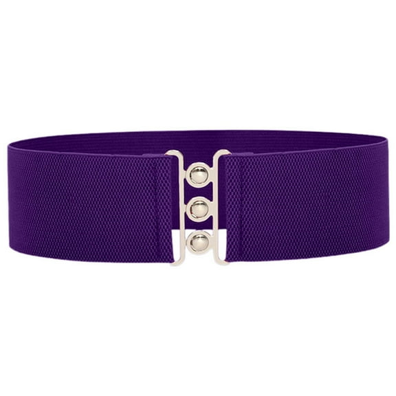 Hauaitttt Stylish Elastic Belt for Women Versatile Seasonal Accessory Suitable for Dresses and Casual Wear Slide Belt Mens Belts without Holes Men's Belts Leather Belt Buckles Men Belt Mens Dress