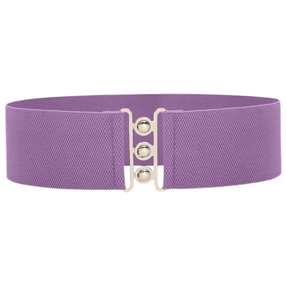 Hauaitttt Stylish Elastic Belt for Women Versatile Seasonal Accessory Suitable for Dresses and Casual Wear Slide Belt Mens Belts without Holes Men's Belts Leather Belt Buckles Men Belt Mens Dress