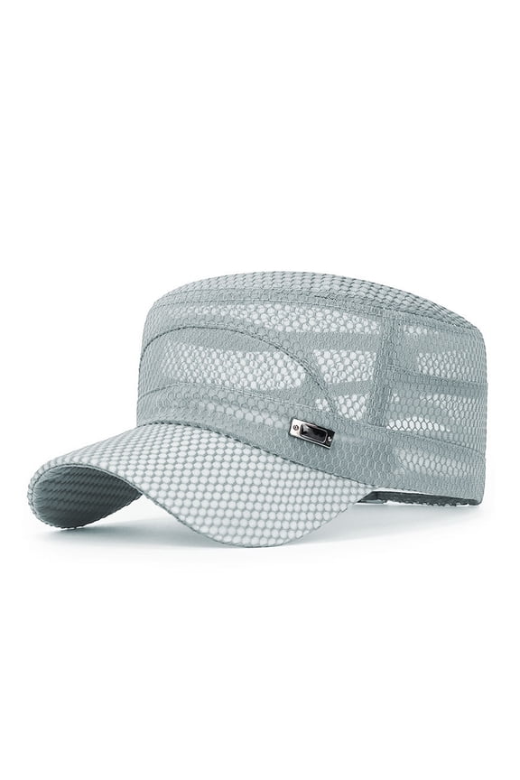 Summer Hats Summer Quick Drying and Breathable Outdoor Hats Men's and Women's Outdoor Mesh Sunscreen Hats Double Billed Hat Meh Hat Boys Beach Hat Zip Code Hat Youth Baseball Caps Hat