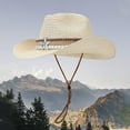thumbnail image 1 of Hauaitttt Summer Holiday Casual Style Hat Outdoor Outing Sun Hat Brim Can Be Shaped Sun Hat Hat Collapsible Hat Gardening Visor Foldable Cowboy Hats for Women Travel Bag Women Beach Head Visors Mens, 1 of 3