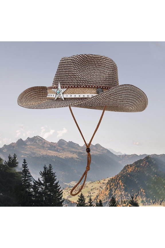Summer Holiday Casual Style Hat Outdoor Outing Sun Hat Brim Can Be Shaped Sun Hat Hat Collapsible Hat Gardening Visor Foldable Cowboy Hats for Women Travel Bag Women Beach Head Visors Mens