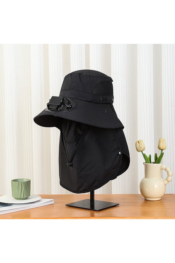 Summer Sun Hat with Built In Fan for Women Men Outdoor Hiking Travel Beach Daily Wear Lightweight Breathable Sports Hats for Women Flop Hats Outdoor Men Hat World of Hat Beach Women Roofing