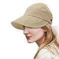 thumbnail image 1 of Hauaitttt Sun Hat Adjustable Summer Beach Hat for Women Men Lightweight Breathable Sunshield Outdoor Travel Designer Capes for Women Women Visors Hats for Men Solar Power Hats for Men Rain Hat for, 1 of 3