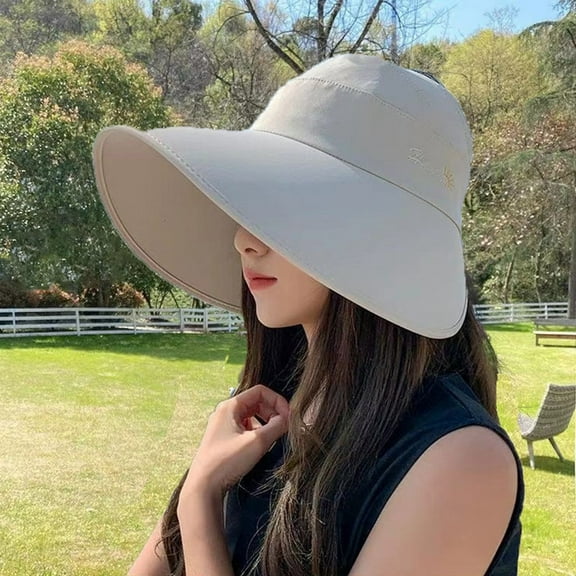 Hauaitttt Sun Hats for Outdoor Activities for Beach Hiking and Summer Stylish Comfortable Fit for All Day Wear Ideal for Sun Lovers for Beach Hat Summer Hats for Women Foldable Fedora Hat for Men