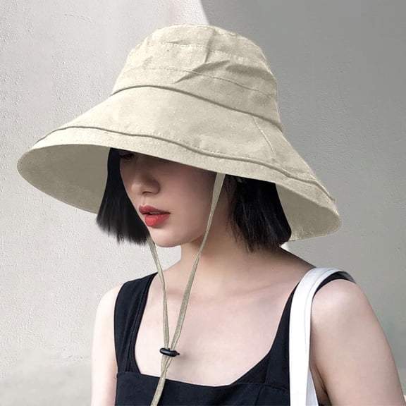 Hauaitttt Sun Hats for Women Men Wide Brim UPF 50  Adjustable Outdoor Summer Hat for Hiking Camping Beach Travel Lightweight Breathable Hat Fedora Beach Wear for Women 2025 Tall Hat Running Caps for