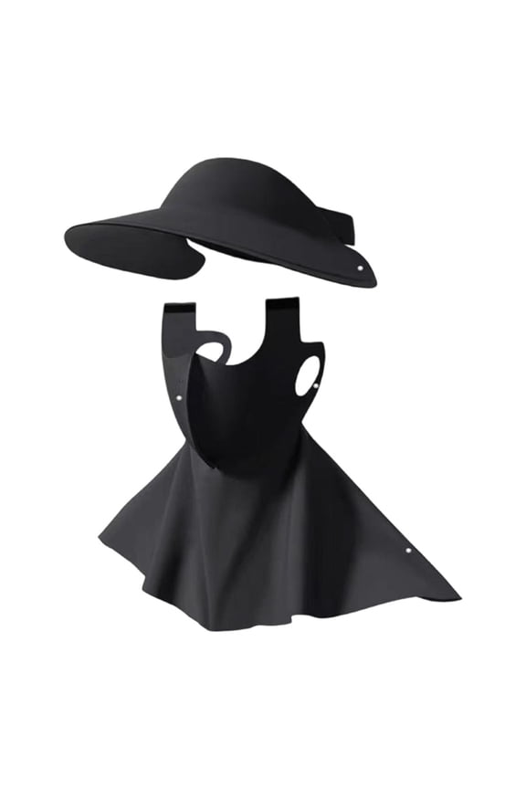 Sun Protective Scarf Breathable Detachable Scarf for Outdoor Cycling Casual Summer Wear Large Scarfs Women Womens Head Cover Protective Scarfs for Women Head Scarves Wraps Blanket Cape Women