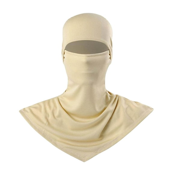 Hauaitttt Sun Protective Scarf Breathable Mesh Head Wrap for Women Men Outdoor Hiking Daily Use Lightweight Comfortable Stretchy Womens Summer Wrap Desert Running Cap Women Neck Warmer Scarf Umbrella