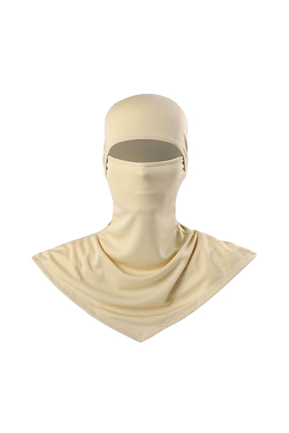 Sun Protective Scarf Breathable Mesh Head Wrap for Women Men Outdoor Hiking Daily Use Lightweight Comfortable Stretchy Womens Summer Wrap Desert Running Cap Women Neck Warmer Scarf Umbrella