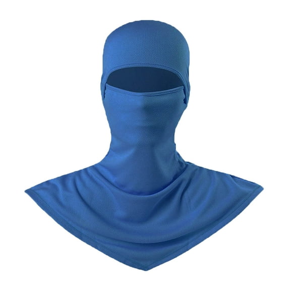 Hauaitttt Sun Protective Scarf Breathable Mesh Head Wrap for Women Men Outdoor Hiking Daily Use Lightweight Comfortable plus Size Womens Shawl Wrap Head Covering Extra Wide Neck Gaiter Cap Neck Cover