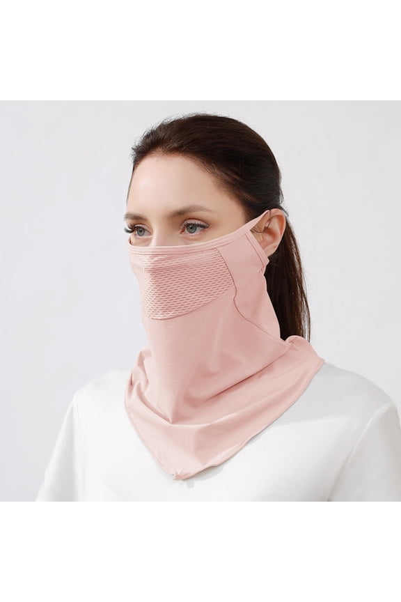 Sun Protective Scarf for Outdoor Activities Breathable Design with Hanging Ear Loops for Summer Wear Ideal for Pairing with Sun Hats Lap Scarf Clear Umbrella Wedding Ear Neck Cover over Hat