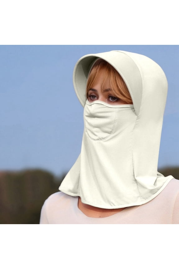 Sun Protective Scarf UPF 50+ for Women Men Outdoor Activities Summer Cycling Hiking Travel Lightweight Breathable Shawl for Women Winter Beach Wrap plus Size Protective Cap Summer Shawl