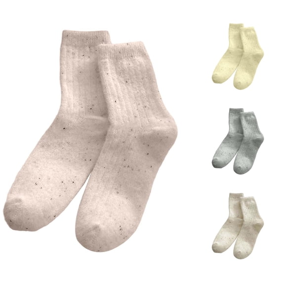 Hauaitttt Thermal Knee High Socks Cozy Lined Winter Stockings for Warmth and Comfort Soft Fuzzy Sleeping Floor Socks for Cold Weather Indoor and Outdoor Use Woman Stockings plus Size Car Outfits