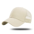 thumbnail image 1 of Hauaitttt Trucker Hat Baseball Cap Structured Plain Design 6 Panel Adjustable Size G35 Hat Teenage Boy Hats Lost Hat Teams Cap Hats in Bulk Hat Racks for Baseball Caps Closet Mens Top Hats Trucker, 1 of 3